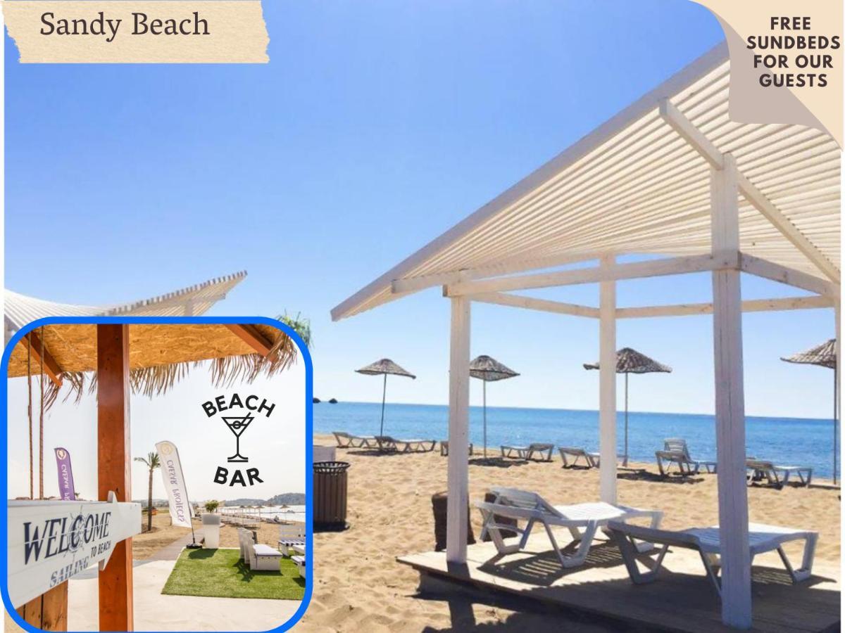 Luxury Sea View Two Bedroom Apartment In Caesar Resort & Spa, Long Beach Perivolia tou Trikomou Экстерьер фото